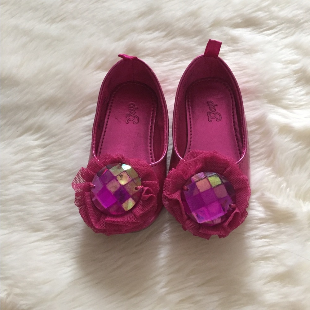 Glam flats for toddler girl!